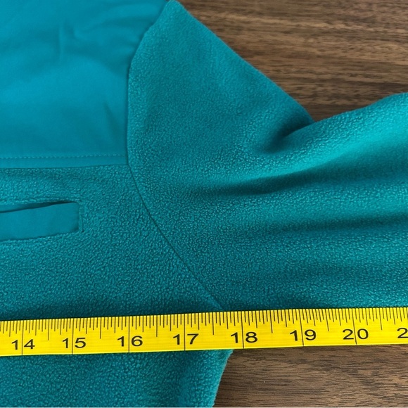 SCRUBLETICS Teal Women's fleece Jacket S - Picture 9 of 11